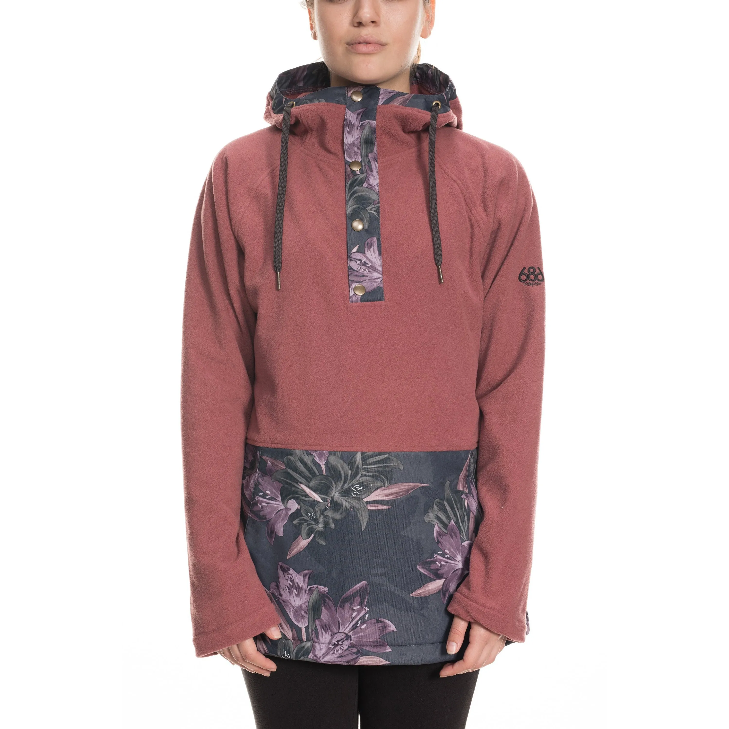 686 W Hera Anorak Fleece