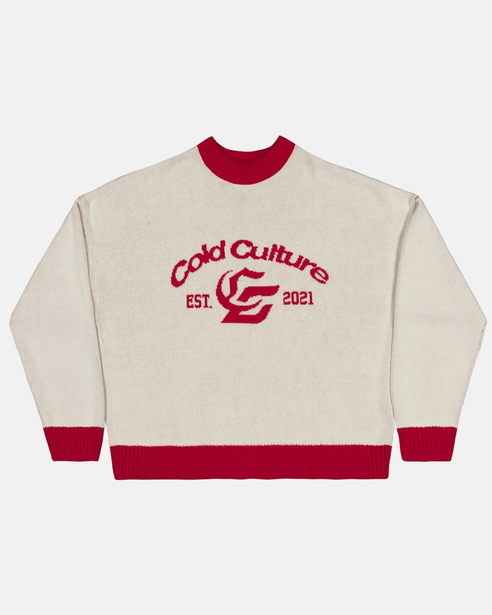 ACADEMY KNITWEAR ACID WHITE