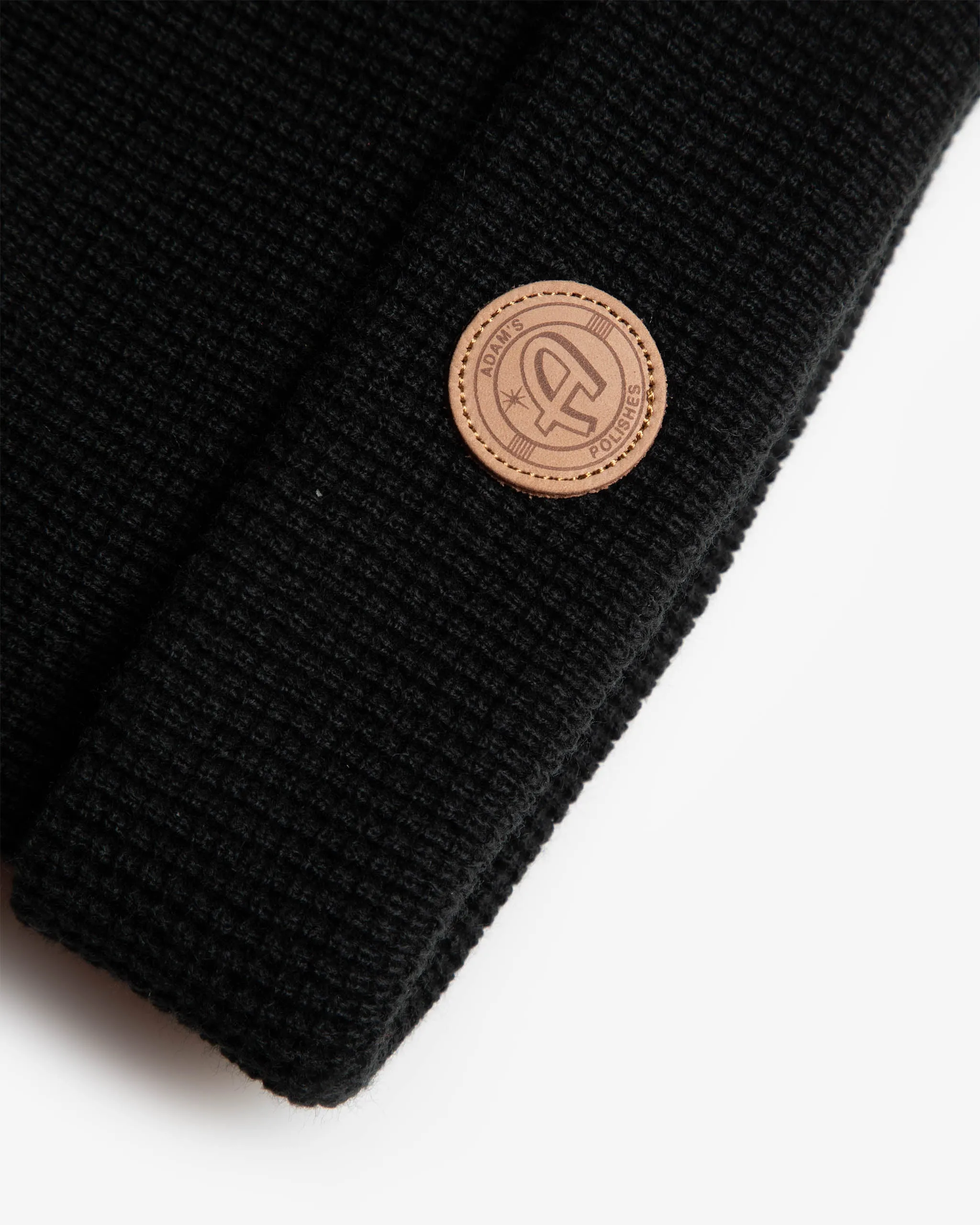 Adam's Black Classic Beanie