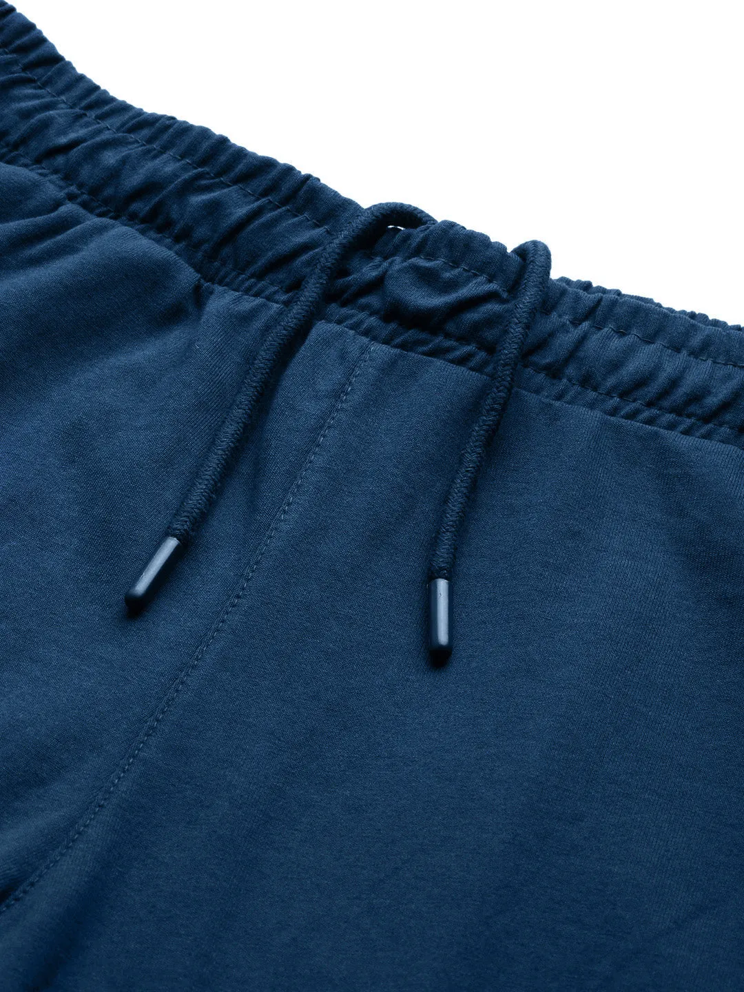 Alcis Men Teal Blue Solid Outdoor Track Pants