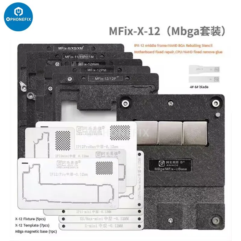 Amaoe MFix X-15PM Motherboard Middle Layer Tin Planting Platform