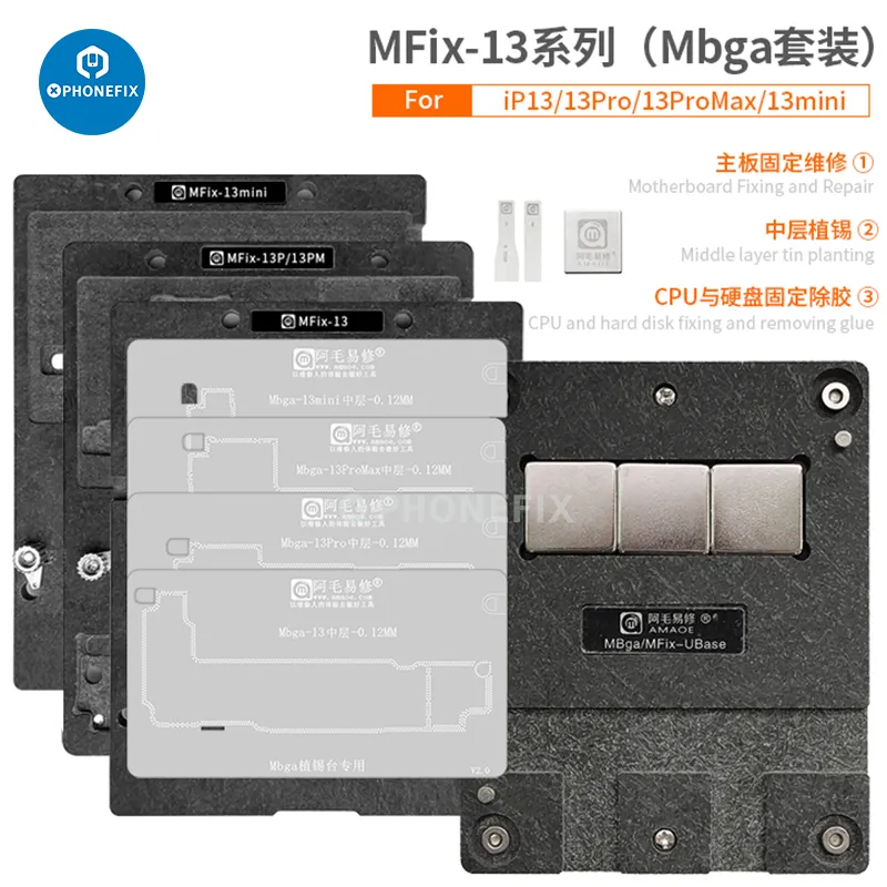 Amaoe MFix X-15PM Motherboard Middle Layer Tin Planting Platform
