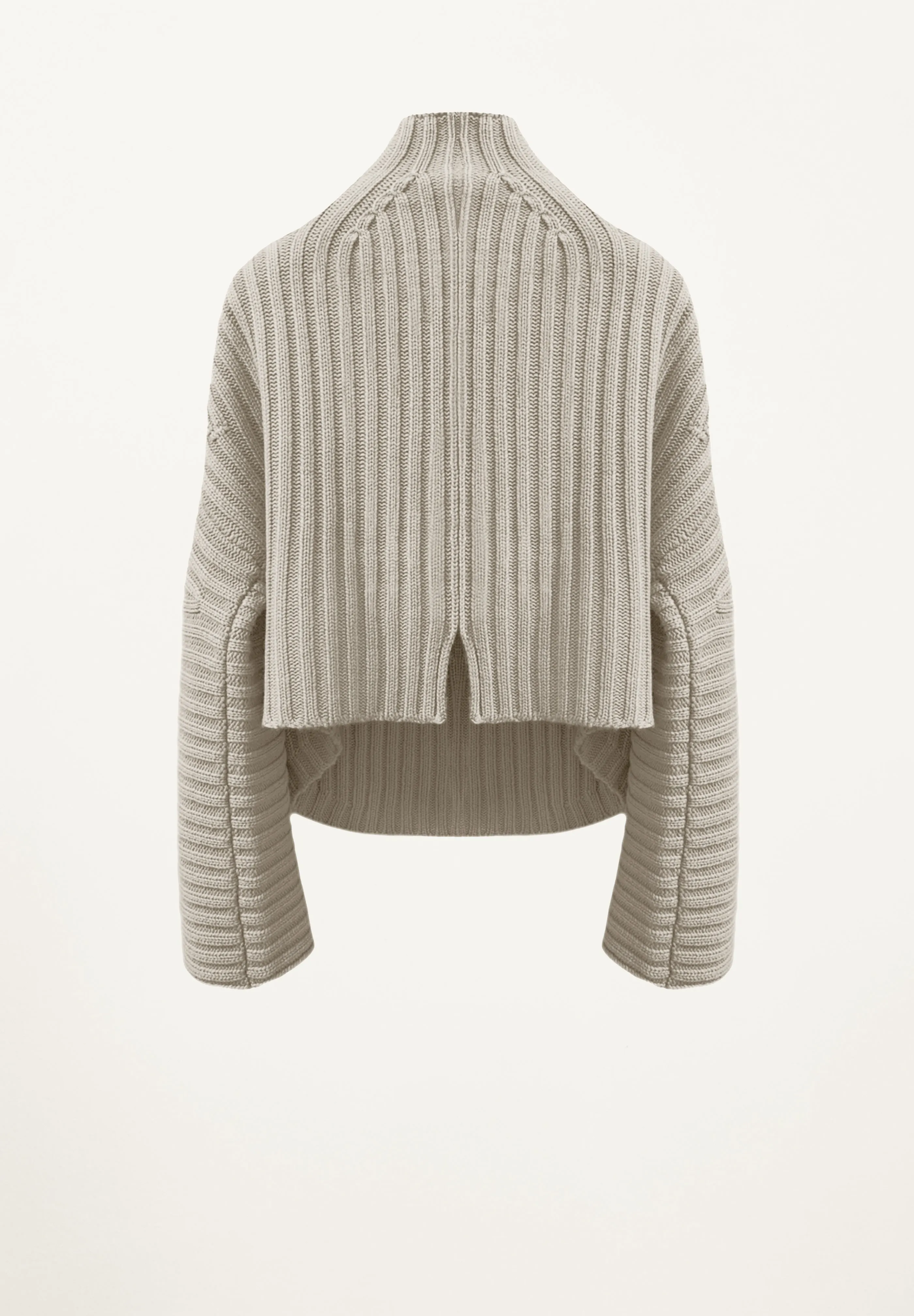 Amelia Ribbed Pullover in Jute