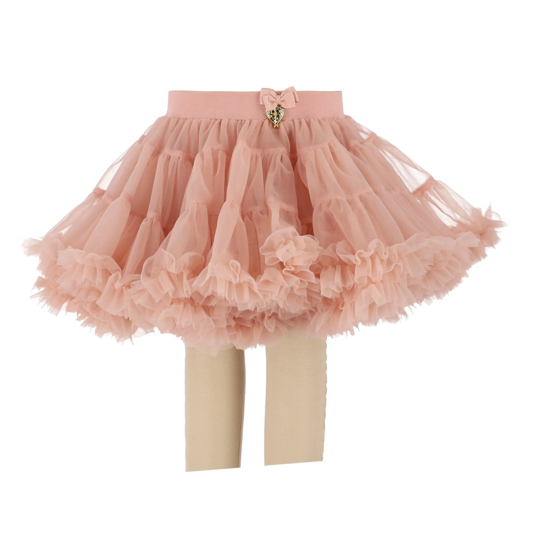 Angel's Face Girls Pixie Tutu Skirt In BLUSH