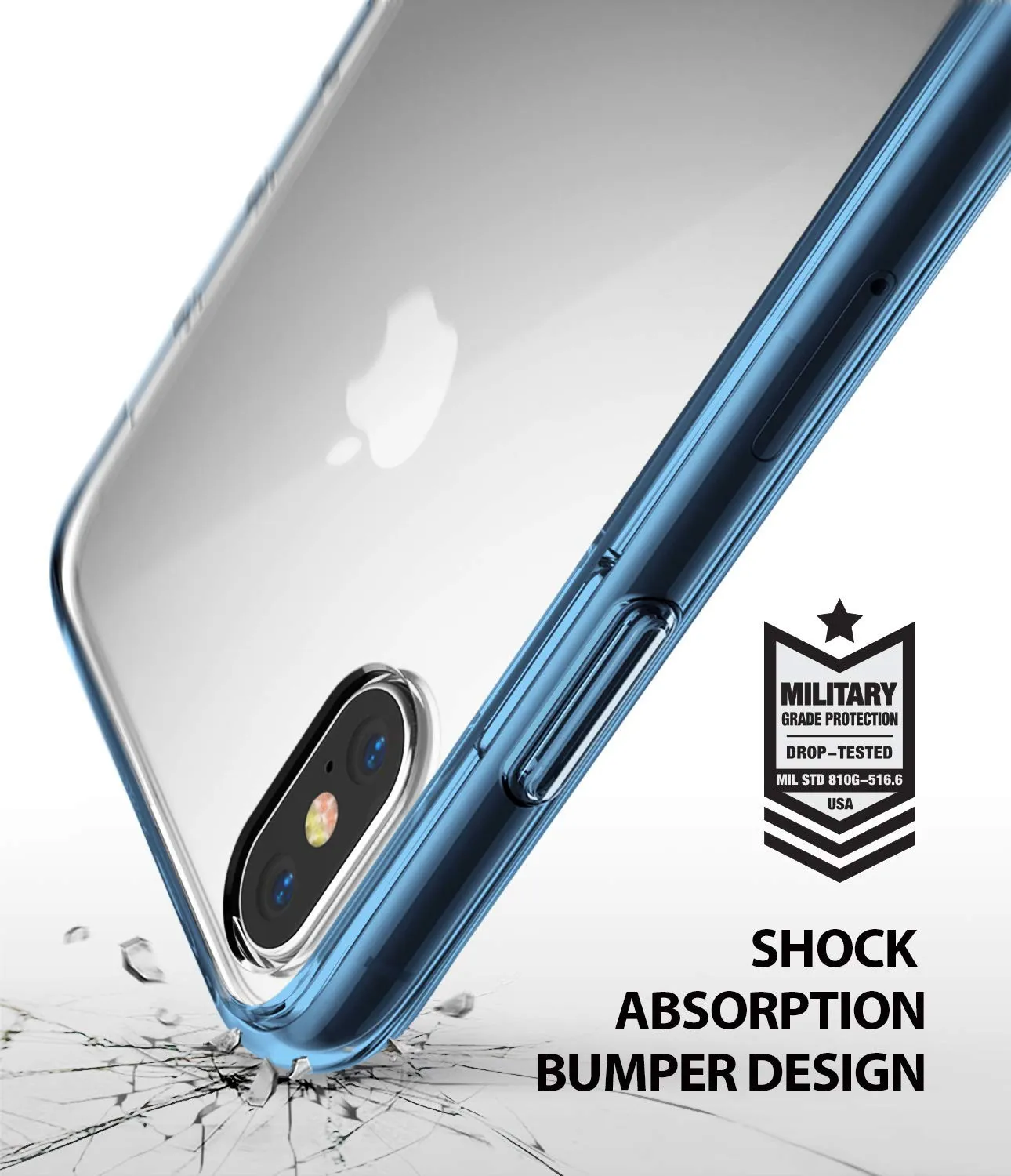 Apple iPhone X / XS Case | Fusion - Aqua Blue