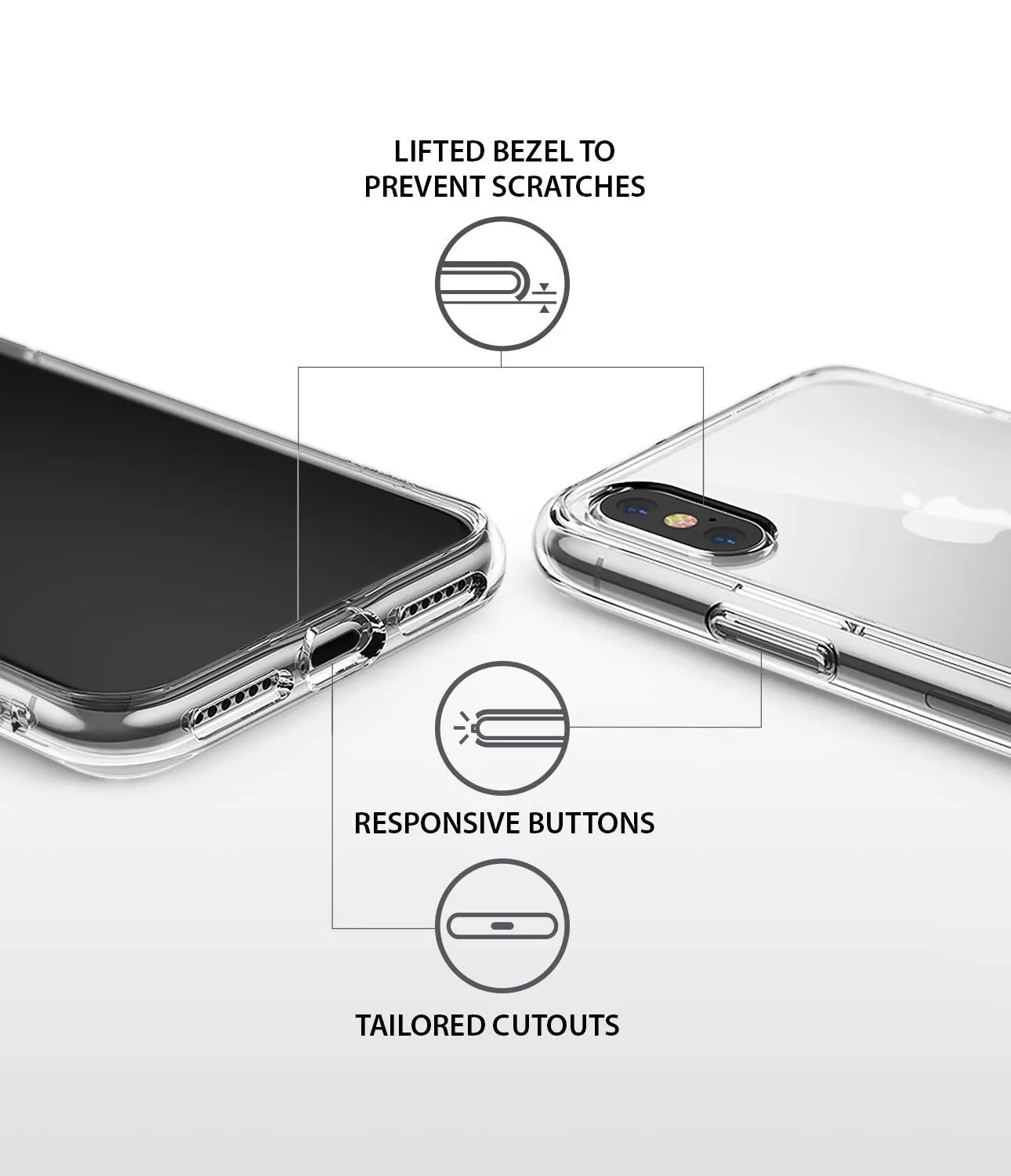 Apple iPhone X / XS Case | Fusion - Clear
