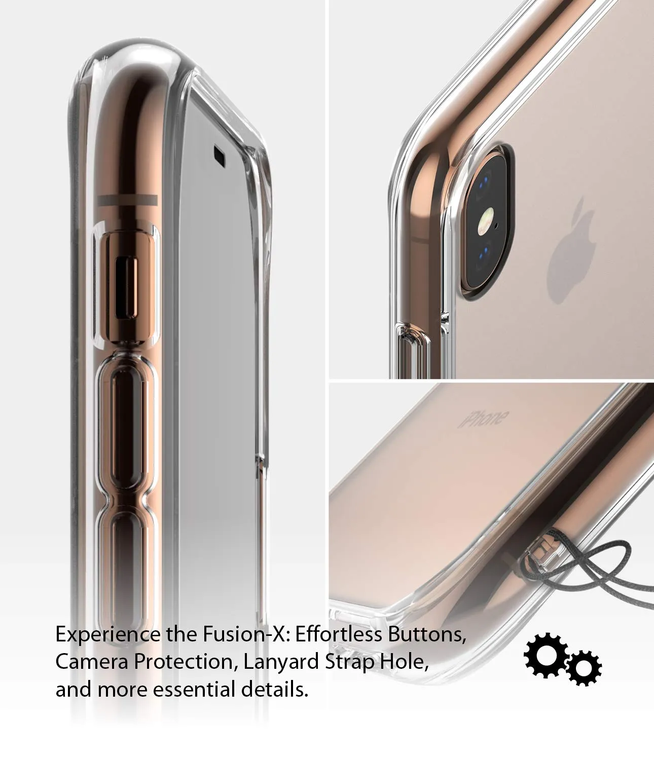 Apple iPhone X / XS Case | Fusion - Matte Clear