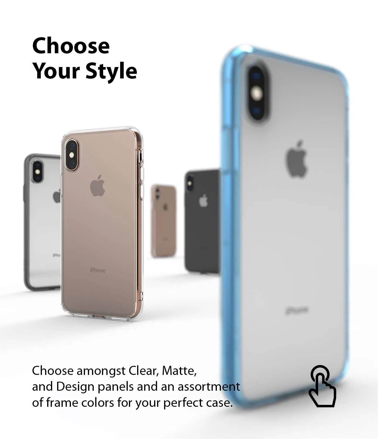 Apple iPhone X / XS Case | Fusion - Matte Clear