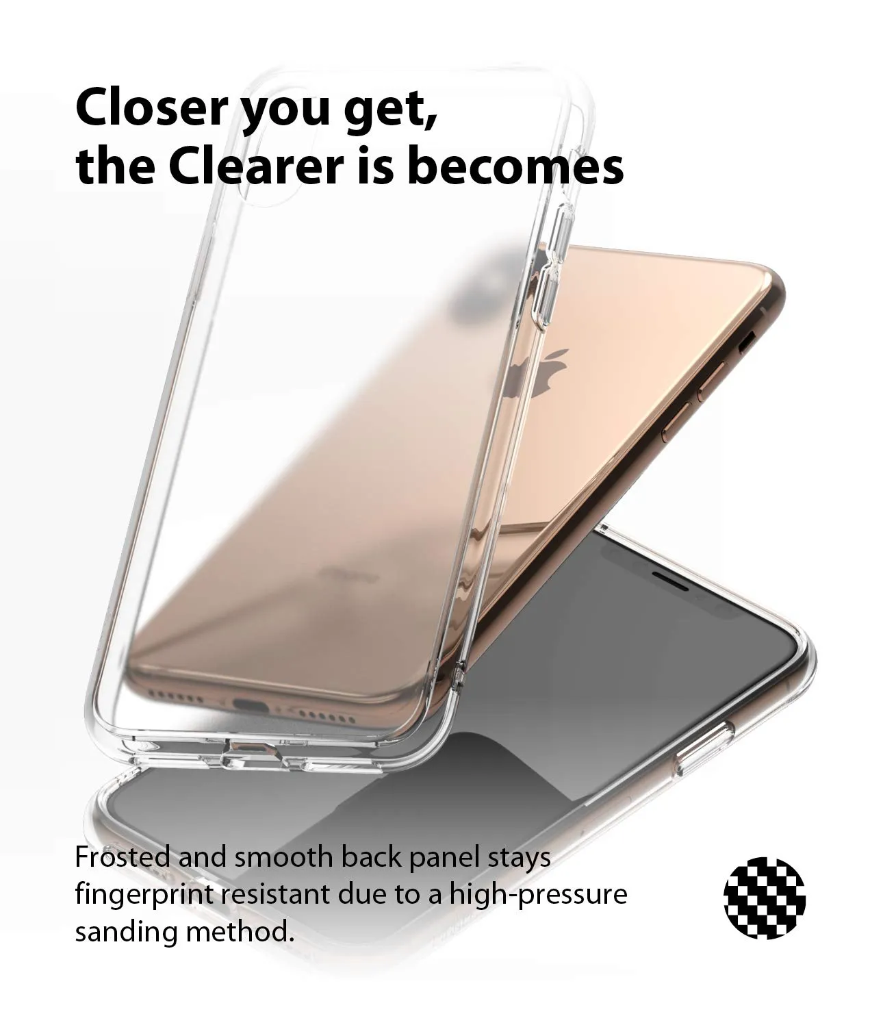 Apple iPhone X / XS Case | Fusion - Matte Clear