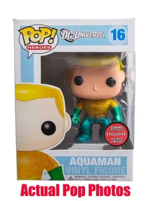Aquaman (Metallic) 16 - Gemini Collectibles Exclusive /240 made  [Condition: 6.5/10]