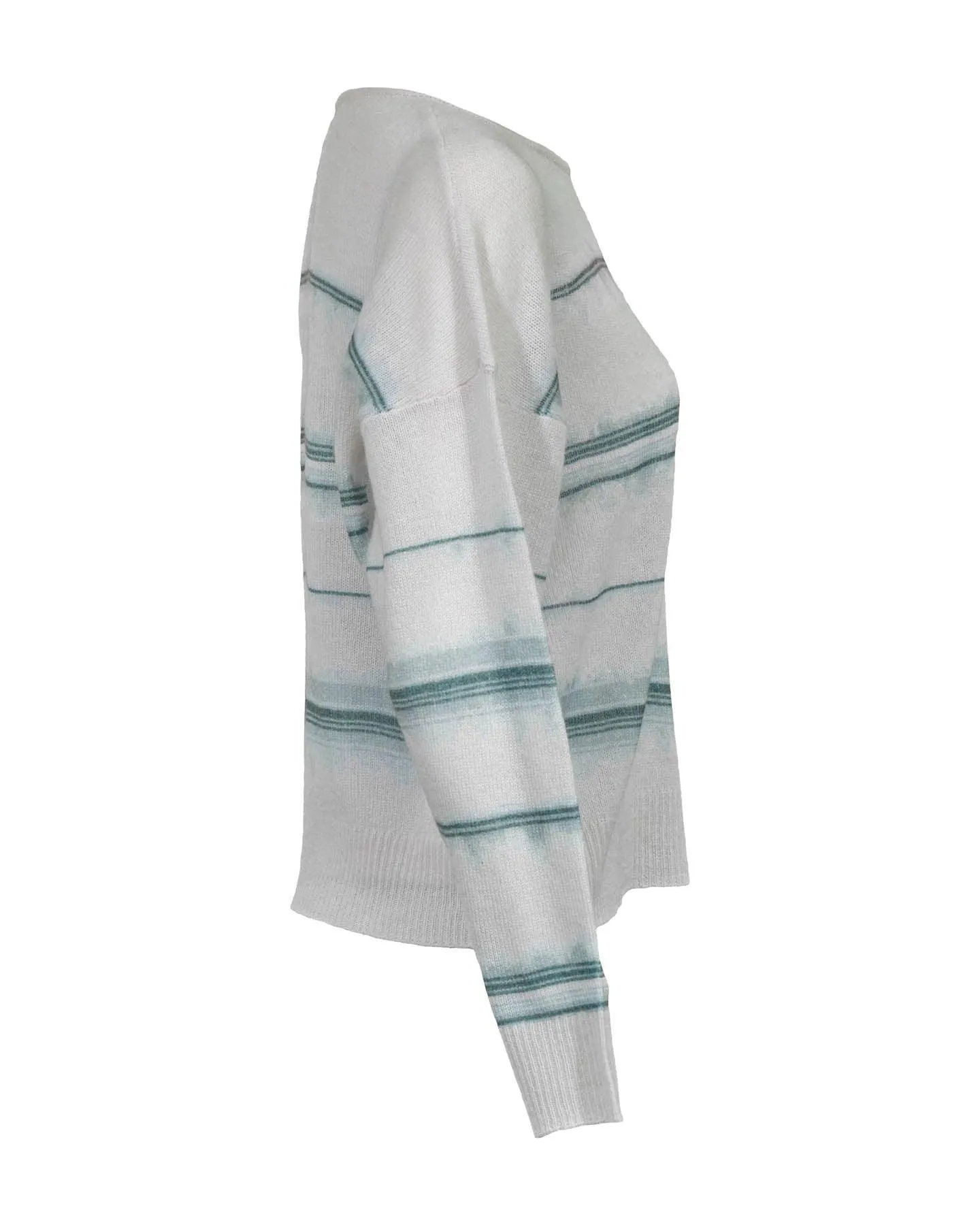 Azalea Cashmere Stripe Pullover