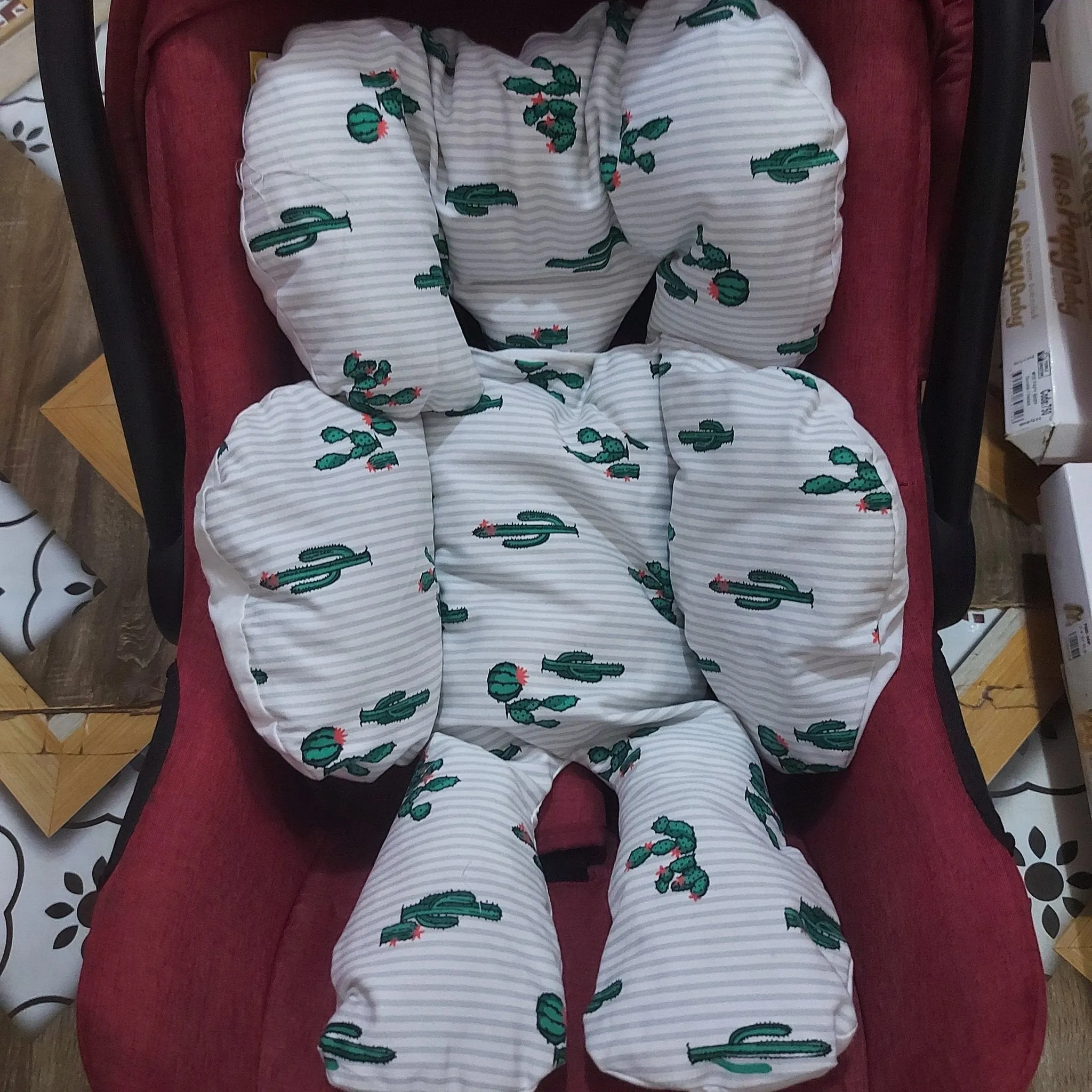Baby Body Support Pillow (Car Seat And Stroller / Trolley Support)