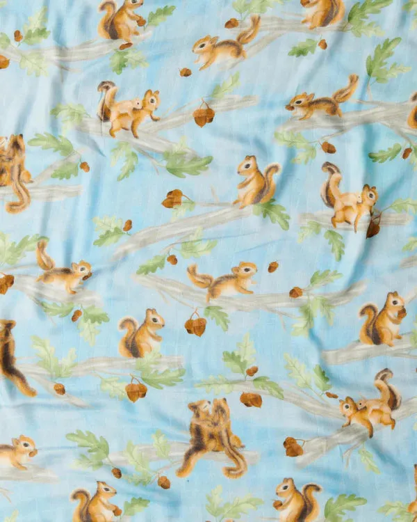 BAMBOO SWADDLE | Squirrel Scurry