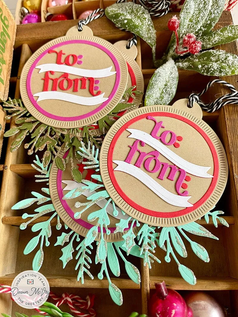 Banner Gift Tag Die