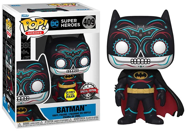 Batman (Glow in the Dark, Dia De Los DC) 409 - Special Edition Exclusive [Damaged: 7.5/10]