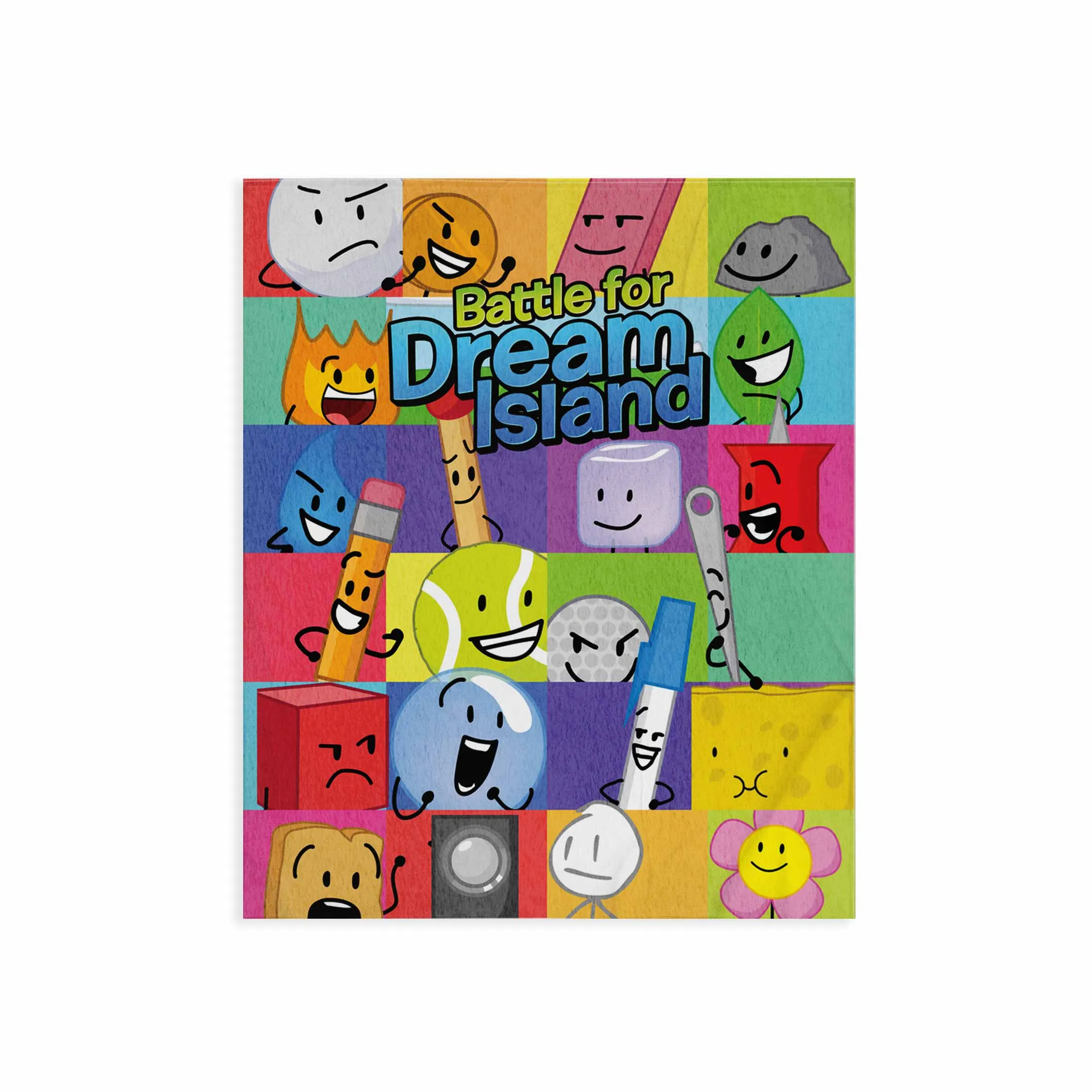 BFDI Cozy Character Blanket