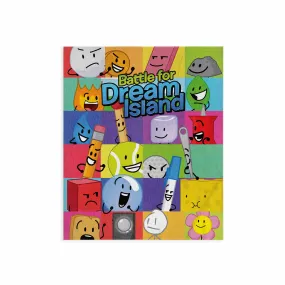 BFDI Cozy Character Blanket