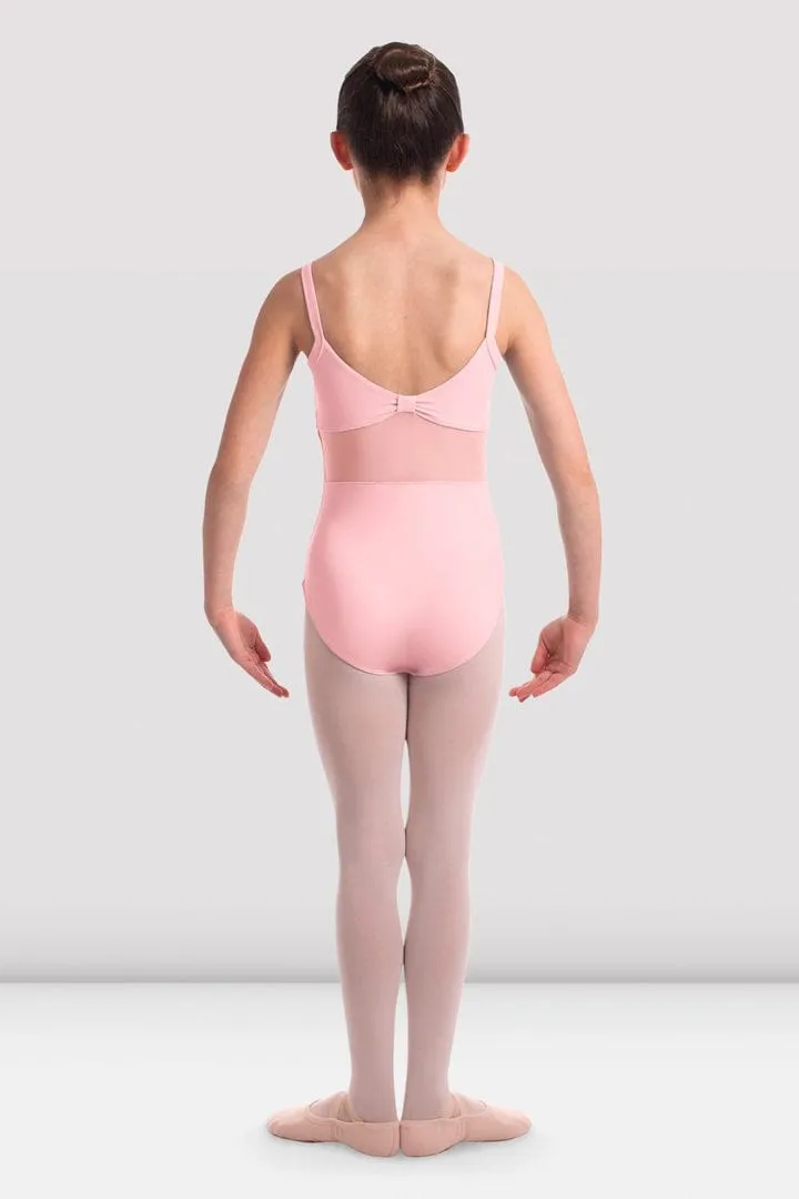 Bloch CL2377 Child Scoop Neck Embroidered Cami Leotard