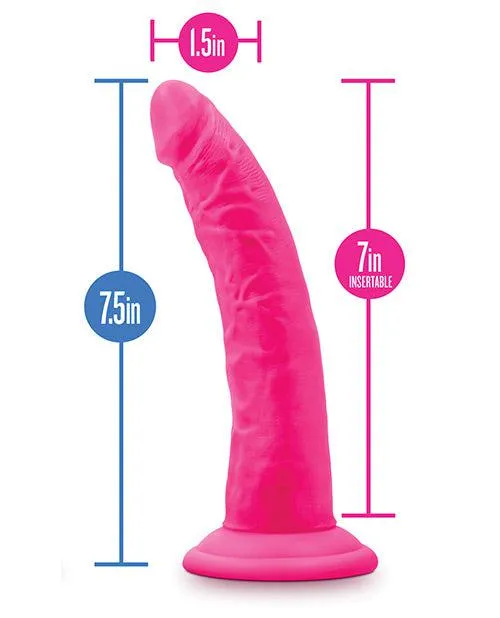 Blush Neo Elite 7.5" Silicone Dual Density Cock