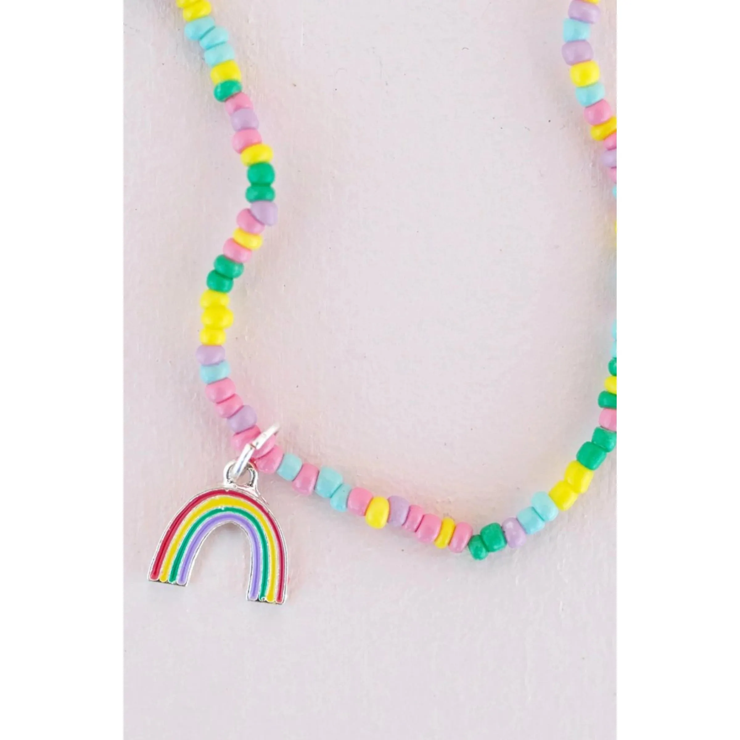 boutique rainbow magic necklace