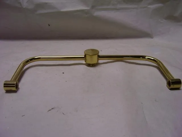 Brass Through Arm - 4" High Overall - 10" Long Overall - Shade C