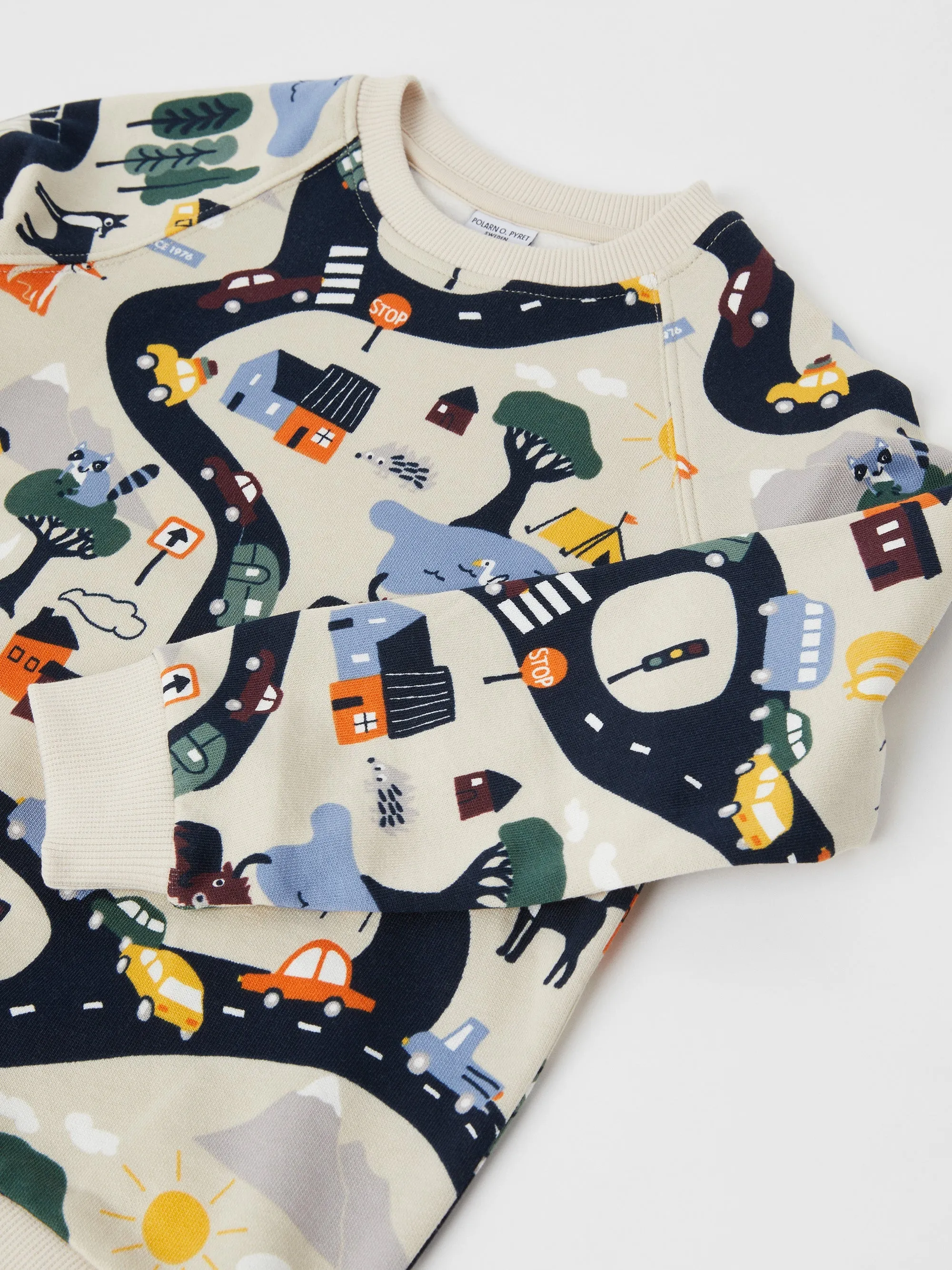 Busy Street Kids Sweatshirt