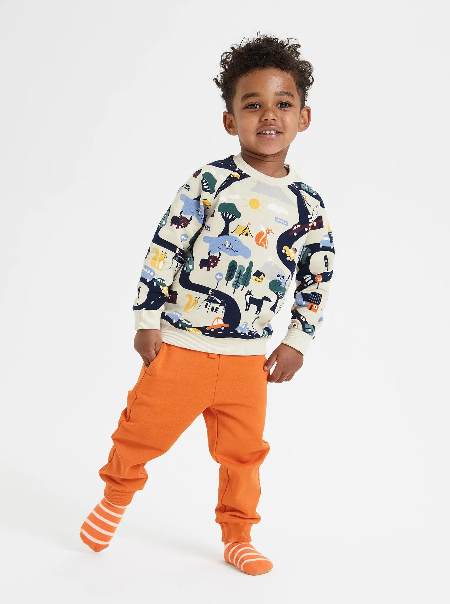 Busy Street Kids Sweatshirt
