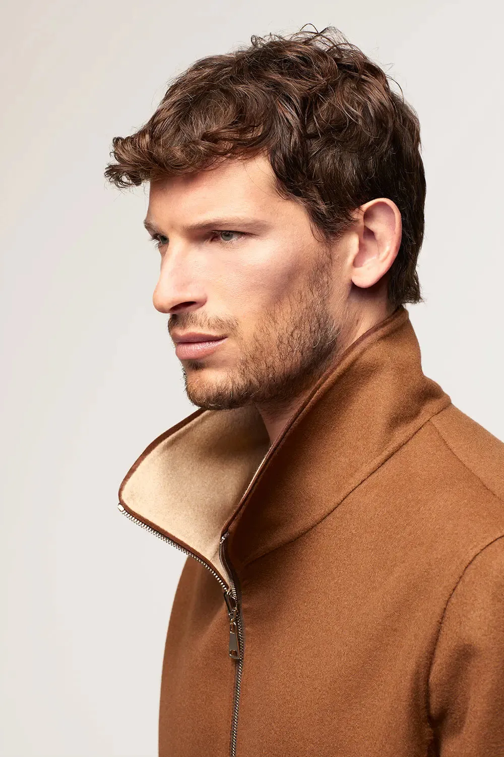 Camel jacket men