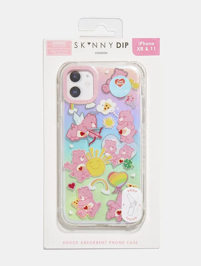 Care Bears x Skinnydip Love-a-Lot Shock iPhone Case