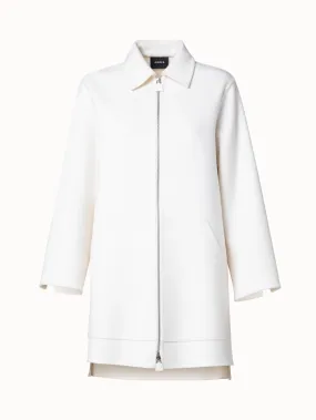 Cashmere Double-Face Short Coat