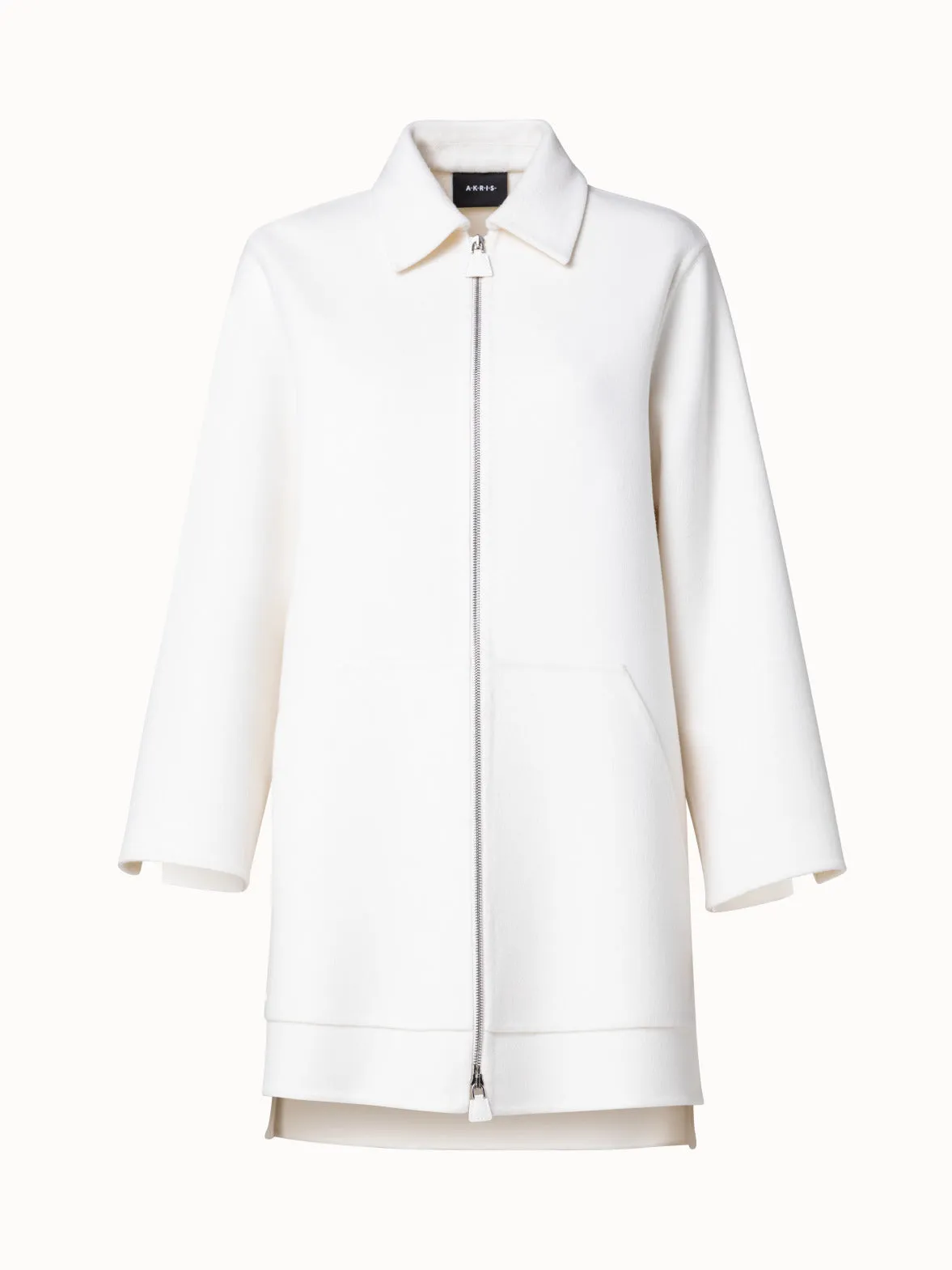 Cashmere Double-Face Short Coat