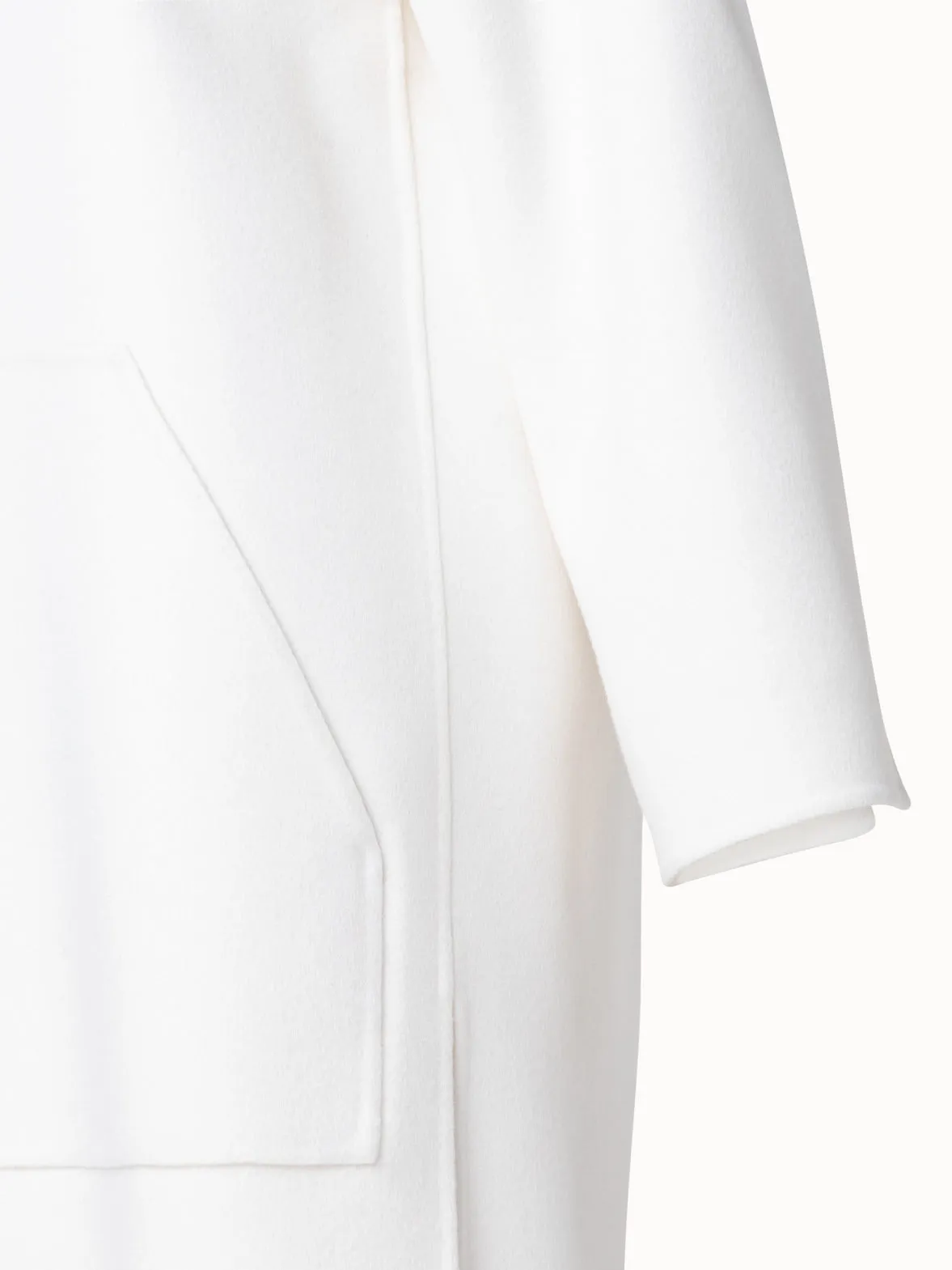 Cashmere Double-Face Short Coat