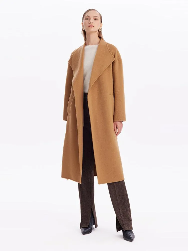 Cashmere Double-Faced Woolen Coat