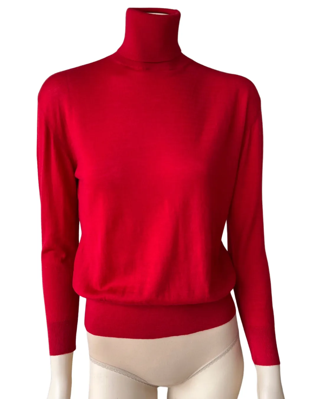 CASHMERE FEATHER WEIGHT TNECK SIZE XS