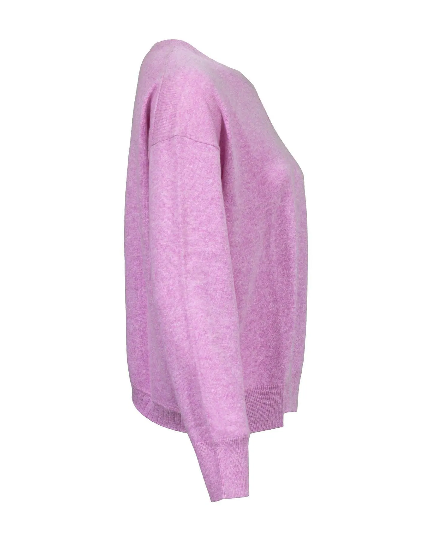 Cashmere Pullover Back Buttons