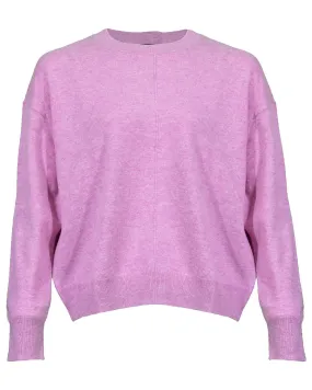 Cashmere Pullover Back Buttons