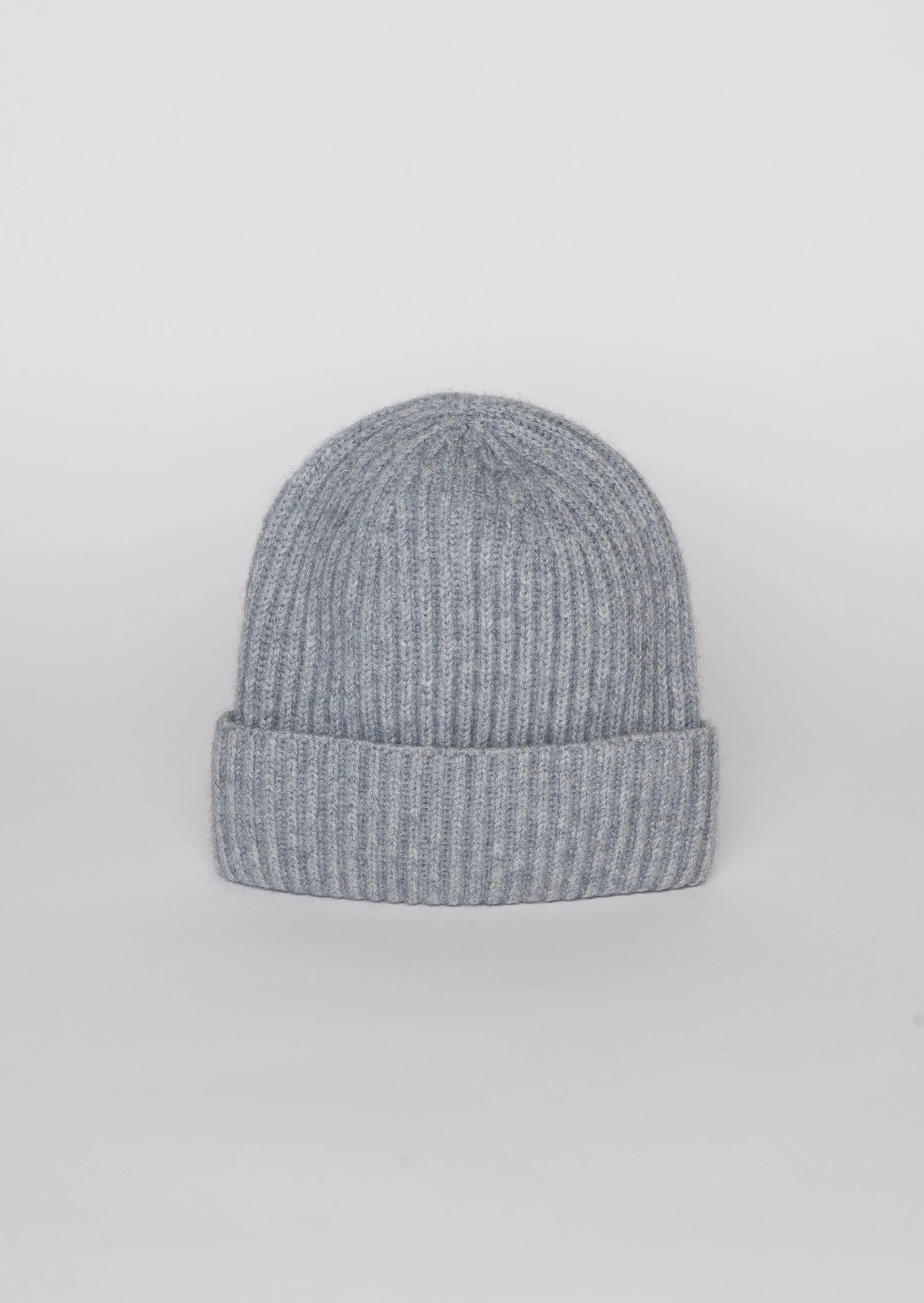 Cashmere Rib Beanie Oatmeal