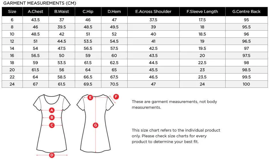 CAT62U NNT Women's Crepe Stretch Short Sleeve Dress