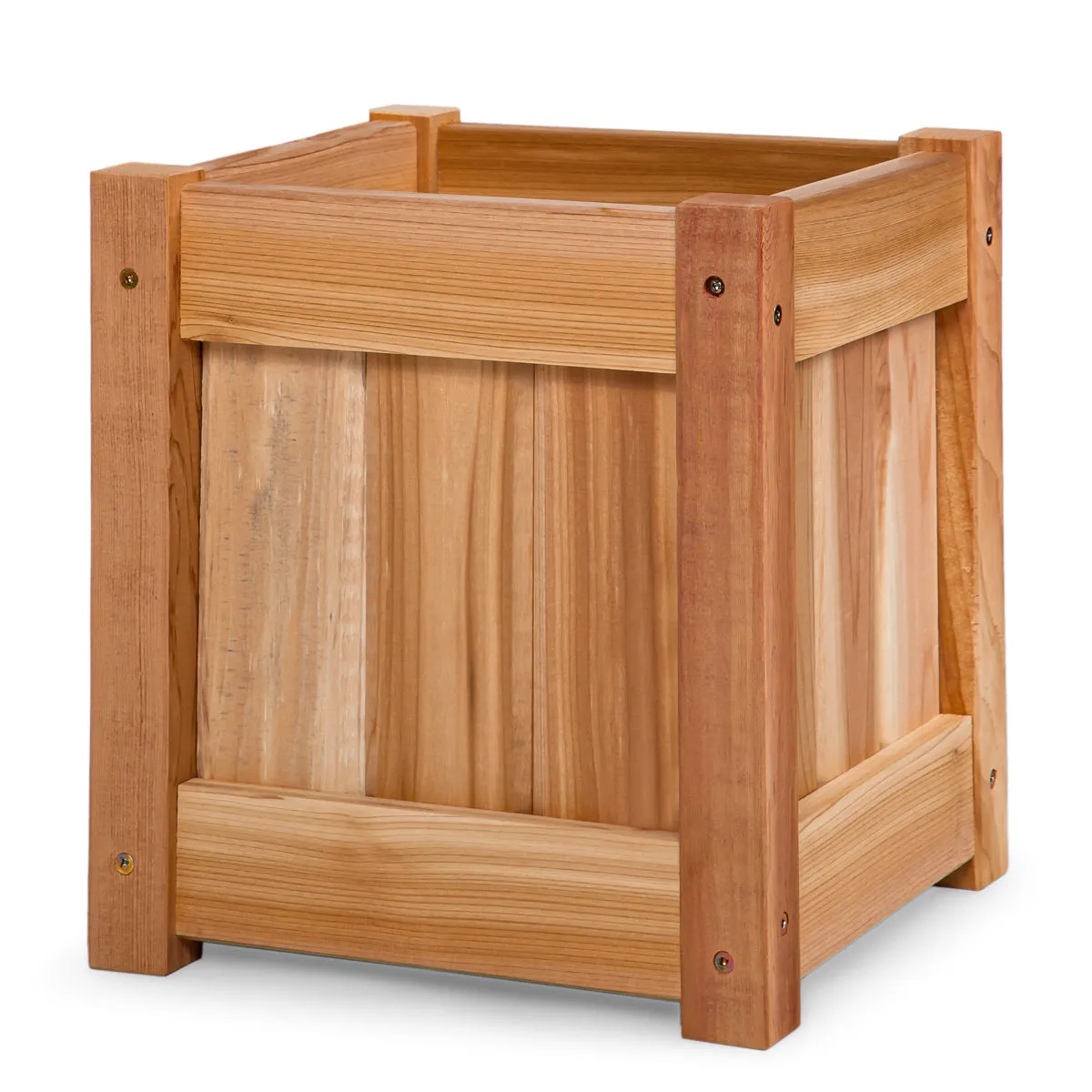 Cedar Planter Box - Handcrafted In Canada With Rot Resistant, Untreated, Western Red Cedar.