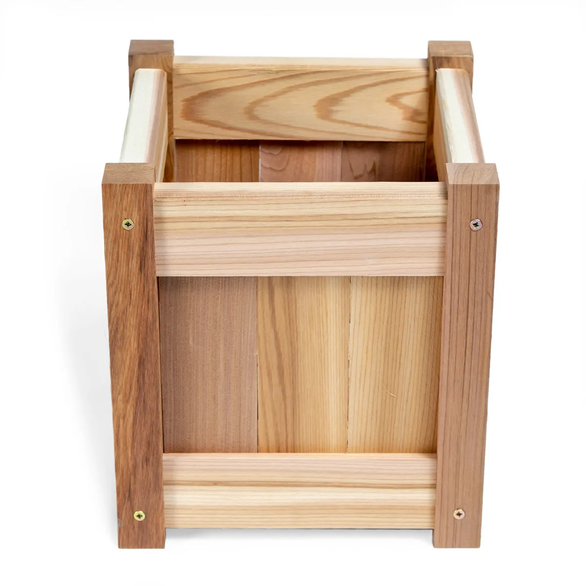 Cedar Planter Box - Handcrafted In Canada With Rot Resistant, Untreated, Western Red Cedar.