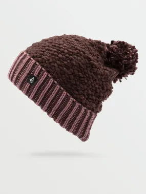 Chalet Beanie - Black Red