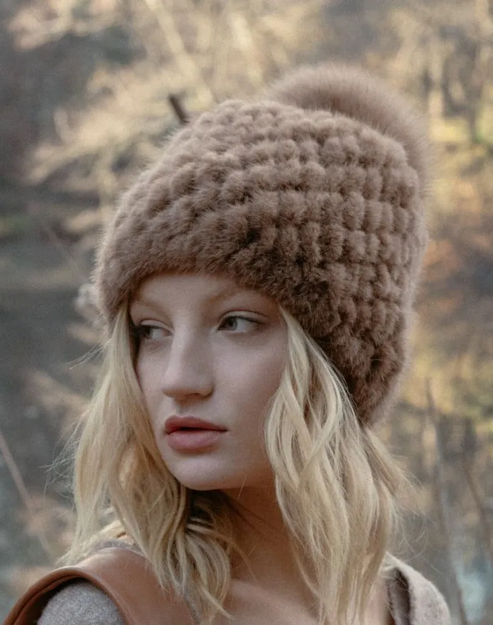 Charmed Mink Beanie