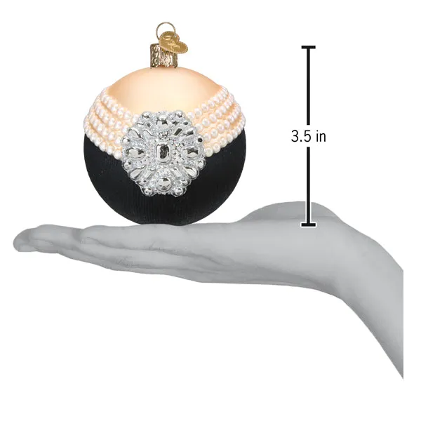 Classic Audrey Round Ornament