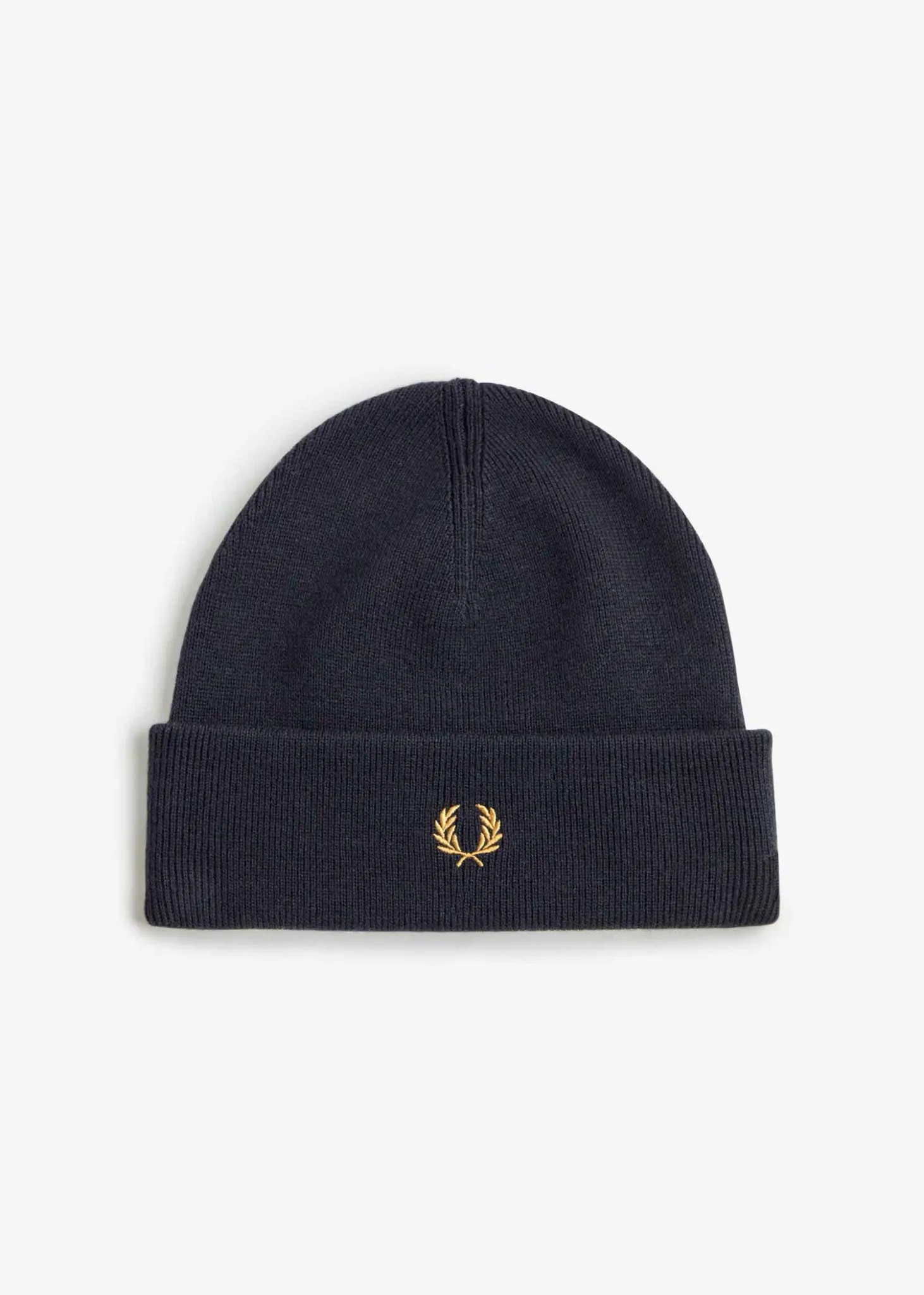 Classic beanie - black dark caramel