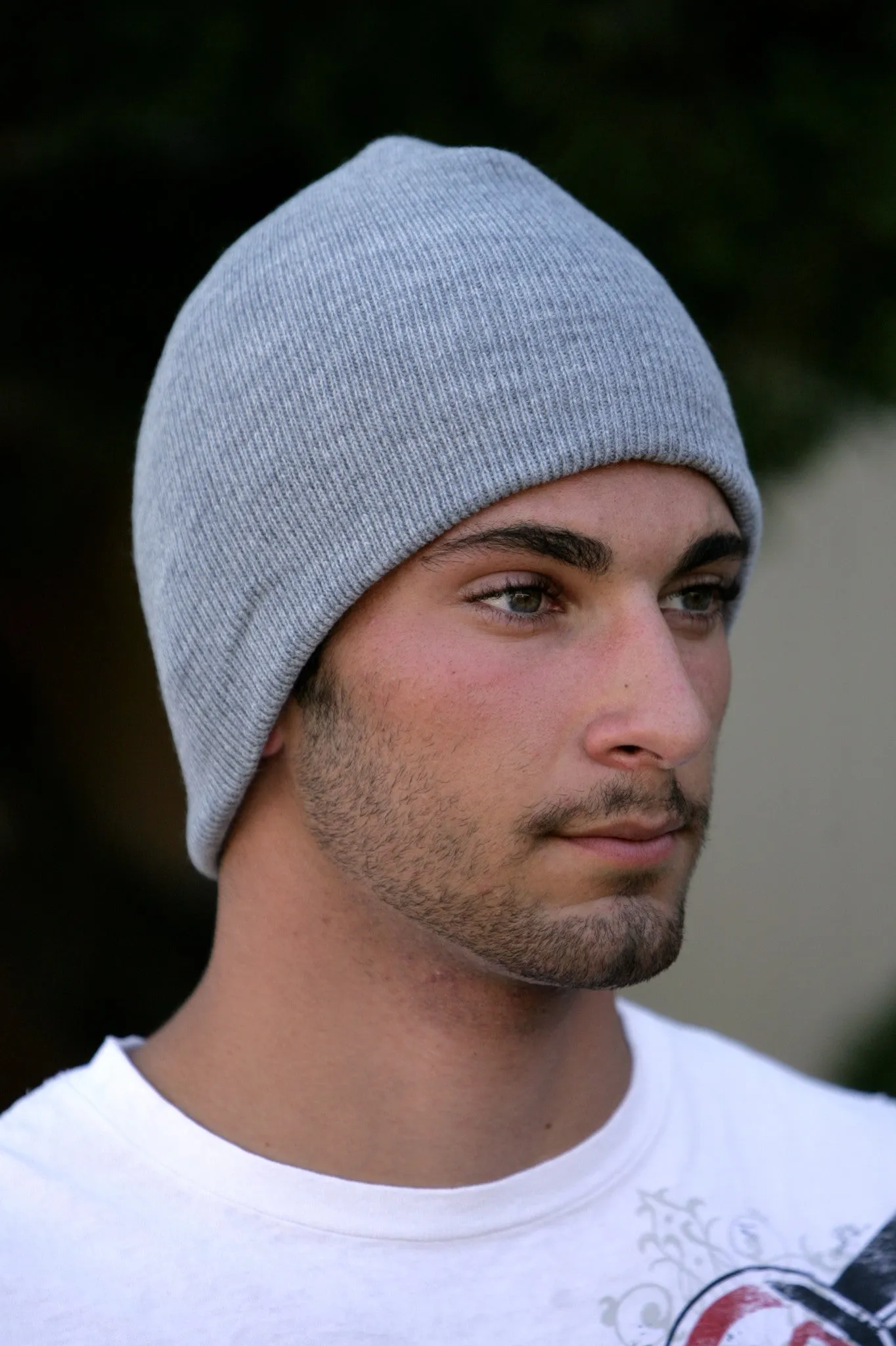 Classic Beanie Light Gray
