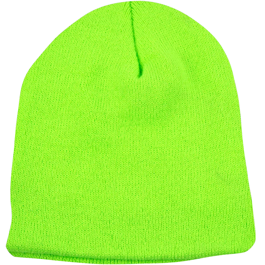 Classic Beanie Lime Green
