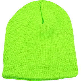 Classic Beanie Lime Green