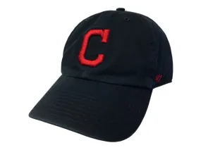 Cleveland Indians 47 Brand Navy Classic Clean Up Adjustable Slouch Hat Cap