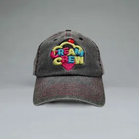 Cream Crew Strapback Denim Wash