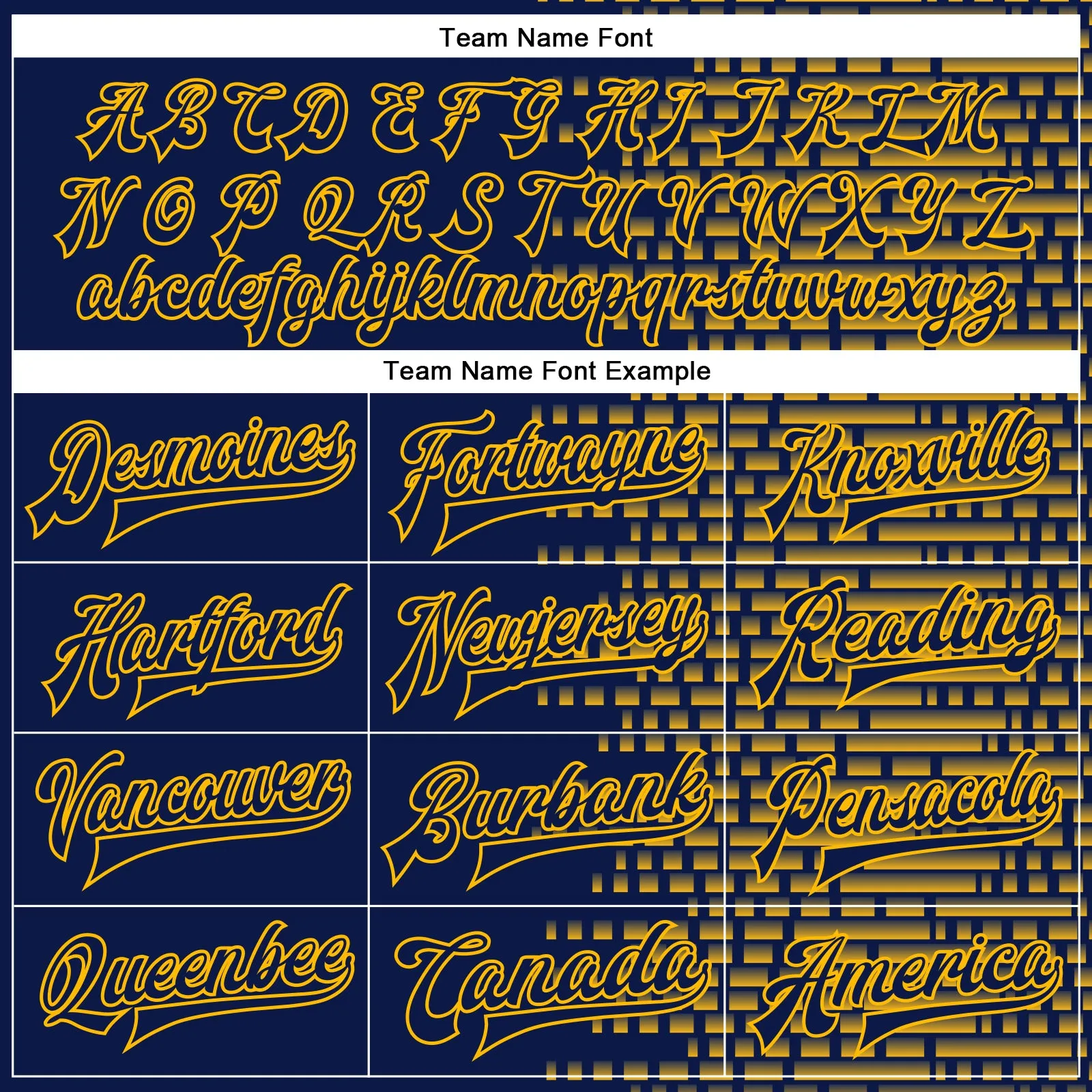 Custom Navy Gold Halftone 3D Pattern Design Bomber Full-Snap Varsity Letterman Jacket